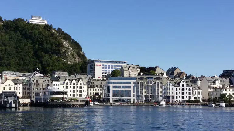 Outside picture of the Scandic Parken Hotel in Ålesund