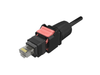 IP67 Industrial Push Pull RJ45 Plug